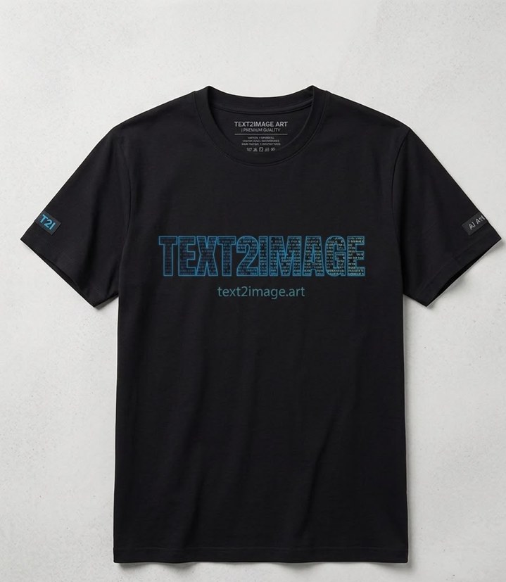 Diseño tipográfico aplicado en playera